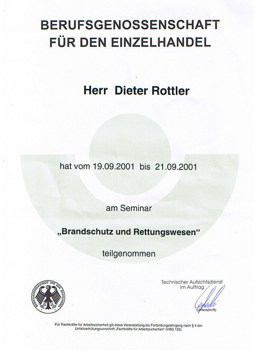 SiB Lehrgang 2001